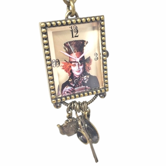 Disney Accessories - Disney Johnny Depp Mad Hatter Keychain Watch